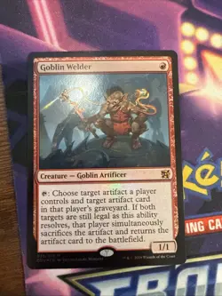 MTG Magic the Gathering Goblin Welder (35/80) DD Elves vs. Inventors LP FOIL - Image 1