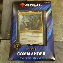 Magic: The Gathering Commander 2019 Faceless Menace Deck for sale online - Image 1