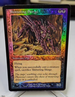 mtg FOIL SKITTERING SKIRGE ARENA PROMO LP - Image 1