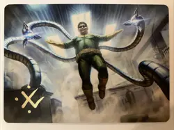 Spider-Man MTG Gold Signatures Art Series 25/54 Doctor Octopus Master Planner - Image 1