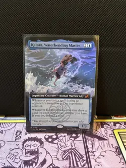 Katara, Waterbending Master Extended Art Foil MTG Avatar Mythic 180 NM - Image 2
