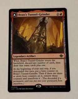 MTG Brass's Tunnel-Grinder - The Lost Caverns of Ixalan LP - Image 1