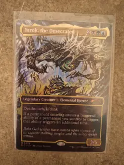 Yarok, The Desecrated NM Halo Foil MTG Secret Lair Countdown Kit Unplayed Magic - Image 1