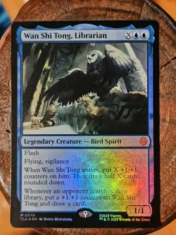 Wan Shi Tong, Librarian (Prerelease Foil) Near Mint - Magic: The Gathering - Image 1