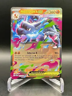 Mega Charizard X ex 013/094 Phantasmal Flames Double Rare Holo Pokemon TCG NM/M - Image 1