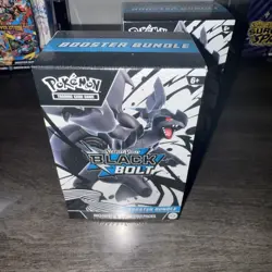 Pokemon TCG Scarlet & Violet Black Bolt 6 Booster Pack Bundle Factory Sealed - Image 1