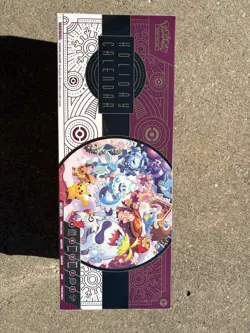 Pokemon TCG 2025 Holiday Advent Calendar Box Sealed New - Image 1