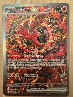 Oricorio Ex Phantasmal Flames 024 Black Star Promo Pokemon TCG English - Image 1