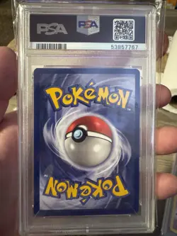 1999 Pokemon Pikachu Movie Promo Black Star PSA 9 - Image 2