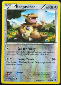 Pokemon - Kangaskhan - 71/101 - Reverse Holo - Plasma Blast - NM/M - Image 1