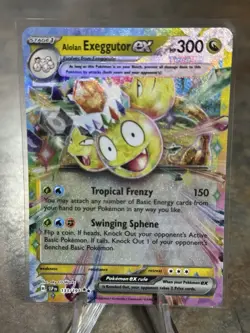 Alolan Exeggutor EX 133/191 | Double Rare | Pokemon TCG Surging Sparks | NM - Image 1