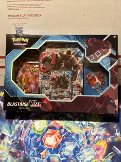 Pokemon TCG Blastoise VMAX Battle Box - Image 1