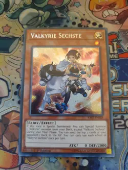Yu-Gi-Oh! Valkyrie Sechste SAST-EN088 1st Edition Secret Rare - Image 1