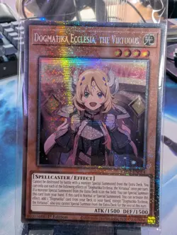 YuGiOh! Dogmatika Ecclesia, The Virtuous CH01-EN014 Starlight Rare 1st Ed SEALED - Image 1