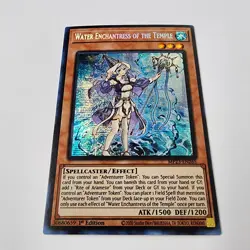 Water Enchantress of the Temple - MP23-EN265 - Secret Rare - NM - 1st ed Yugioh - Image 2