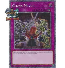 Yugioh! 1x Gozen Match RA04-EN134 Quarter Century Secret Rare 1st Ed NM - Image 1