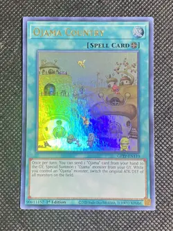 YuGiOh! - Ojama Country GFTP-EN110 Ultra Rare 1st Edition Near Mint - Image 1