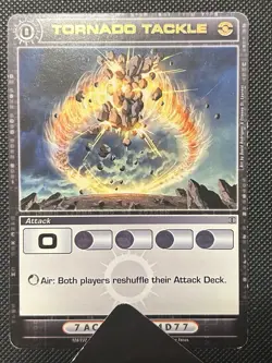Chaotic 128/232 Tornado Tackle Copper Letters Rare Card - Image 1