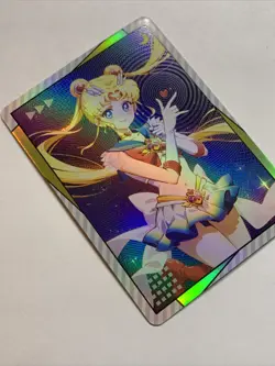 Sailor Moon Girl Sexy ACG Waifu Card Holo Anime Yugioh Art Doujin Cute Crystal - Image 4