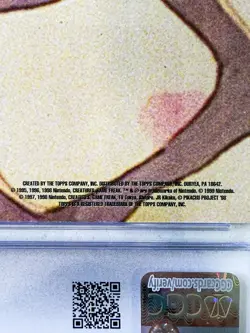 1999 Pokemon Topps Charmander Sticker/Puzzle Card CGC 8.5 NM/Mint+ - Image 3