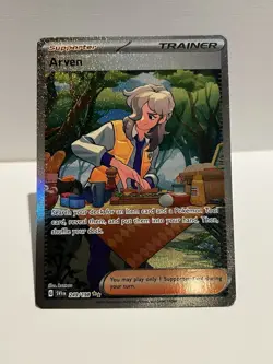 Pokemon TCG Arven Scarlet & Violet Base Set Trainer Card 249/198 Holo - Image 1