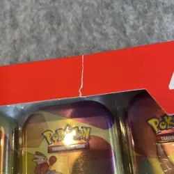 Pokemon TCG: Scarlet & Violet 151 4 Mini Tins + 4 Promo Cards Box Sam’s Club - Image 3