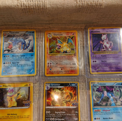 Lot of 9 Pokemon Card Charizard Pikachu Gyarados Entei Mewtwo Suicune Dark Sylve - Image 5