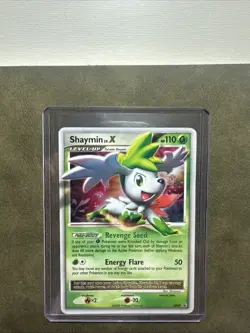 Pokemon Card - Shaymin LV. X - Holo Black Star Promo (DP39) Diamond & Pearl LP - Image 1
