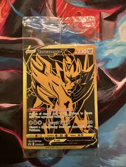 Zamazenta V - SWSH077 - Pokemon Sword & Shield Promo Ultra Rare Card (SEALED) NM - Image 1
