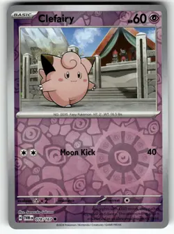 Clefairy 078/167 SV06: Twilight Masquerade NM Pokemon Card TCG - Image 1