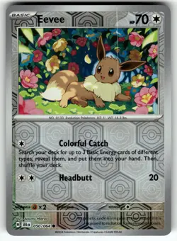 Eevee 050/064 SV: Shrouded Fable NM Pokemon Card TCG - Image 1