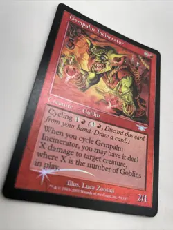 Gempalm Incinerator x1 *FOIL* MTG Legions 1x Magic Excellent Light Play EX LP - Image 2