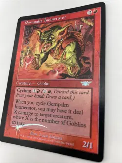 Gempalm Incinerator x1 *FOIL* MTG Legions 1x Magic Excellent Light Play EX LP - Image 4