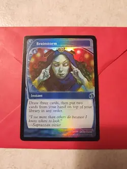 Brainstorm (Future Sight) Mystery Booster 2 Foil NM - Image 1