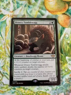 Ornery Tumblewagg MTG: OTJ *Near Mint* - Image 1