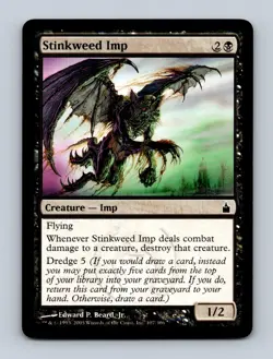 Stinkweed Imp Ravnica: City of Guilds Non-Foil MTG NM - Image 1