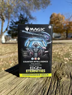 Magic The Gathering Edge of Eternities Commander Deck - Counter Intelligence - Image 1