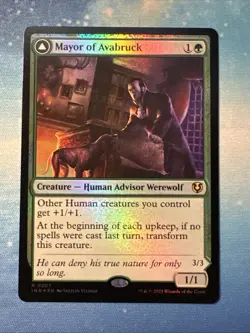 Mayor of Avabruck (Foil) - INR - Rare - Magic MTG Pack Fresh - Image 1