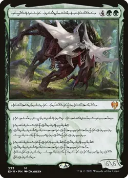 MTG Vorinclex, Monstrous Raider (Phyrexian) From Kaldheim NM Magic the Gathering - Image 1