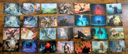 Lord Of The Rings MTG Art Series Lot of 55 (7 Signed, Gold-Stamped) - Image 2