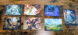 Lord Of The Rings MTG Art Series Lot of 55 (7 Signed, Gold-Stamped) - Image 4