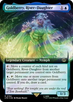 MTG - Goldberry, River-Daughter - Surge Foil - Ext - Lord of the Rings - Magic - Image 1