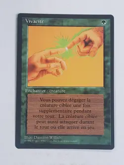 MTG Instill Energy (French Revised (BB)/Green/U) - BGM - Image 1