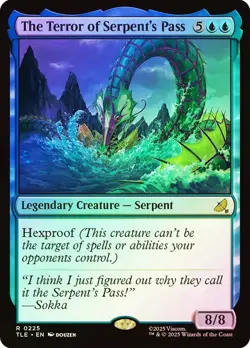 The Terror of Serpent's Pass Foil Avatar: The Last Airbender NM MTG - Image 1