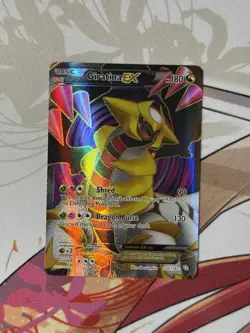 Giratina EX 2012 Pokemon Dragons Exalted Full Art Ultra Rare #124/124 * LP - Image 1