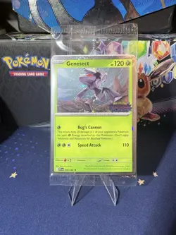 Exclusive Genesect Phantasmal Flames Stamped Promo! Pokemon TCG: PFL Best Buy - Image 1
