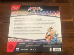 NEW Pokemon TCG S&V Prismatic Evolutions Poster Collection Box Sealed DG Sticker - Image 2