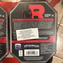 Team Rocket Tins- Full Set Pokemon TCG Set Of 3 Every Tin Art! Sealed! - Image 2
