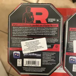 Team Rocket Tins- Full Set Pokemon TCG Set Of 3 Every Tin Art! Sealed! - Image 4