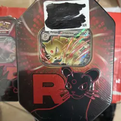 Team Rocket Tins- Full Set Pokemon TCG Set Of 3 Every Tin Art! Sealed! - Image 5